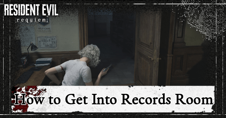 Resident Evil Requiem - How to Get Into Records Room