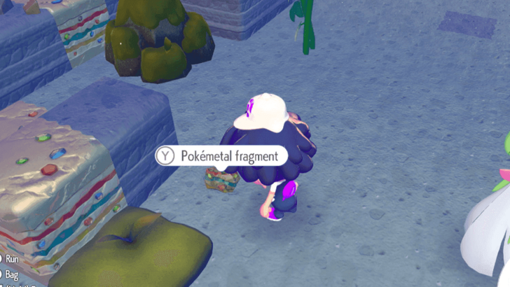 Break Pokemetal Block Using Rock Smash