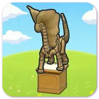 Tundra Fossil display