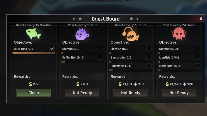 Abyss - Daily Quests