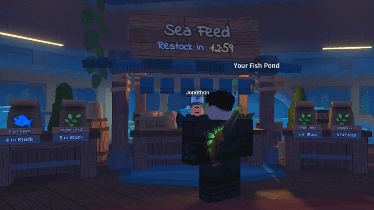 Abyss - Get Fish Feed