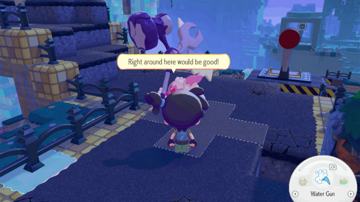 Follow Tinkmaster and talk to him when he stops