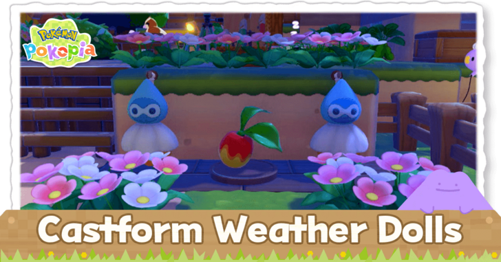 Pokemon Pokopia - Where to Get Castform Weather Dolls