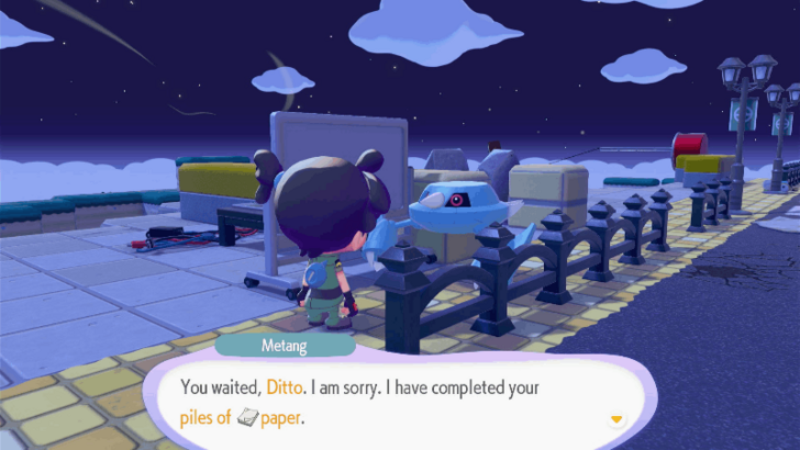 Talk to Metang to have him convert the Wastepaper into Paper
