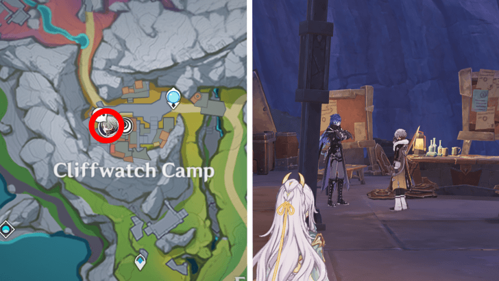 Genshin - 6.4 Illuga Anecdote at Cliffwatch Camp