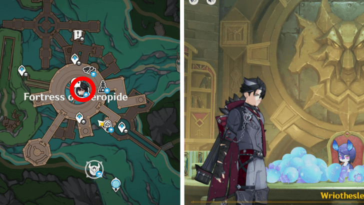 Genshin - 6.4 Wriothesley Anecdote in the Fortress