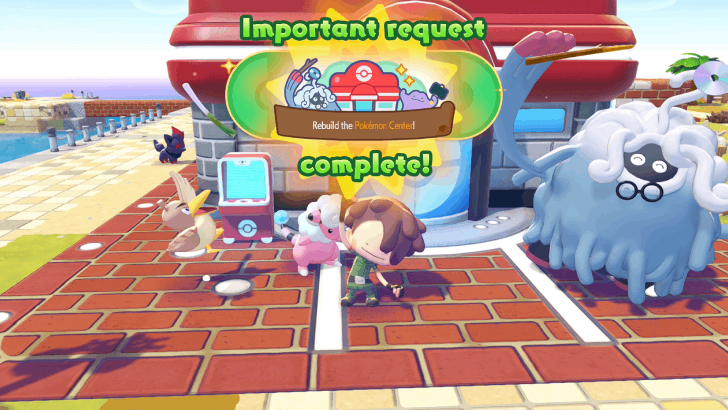 Rebuild Pokemon Center