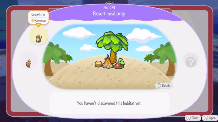 Place a Habitat wth Torchic