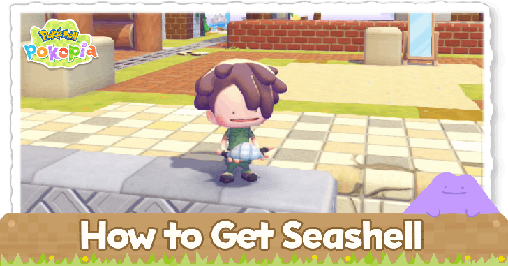 Pokemon Pokopia - How to Get Seashell