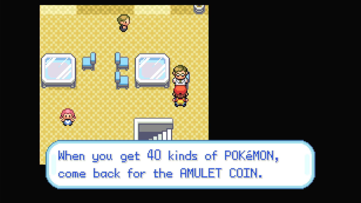 Obtain 40 Pokemon to Get the Amulet Coin