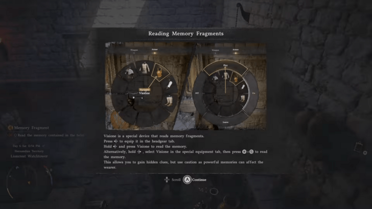 Read the Memories in the Helm