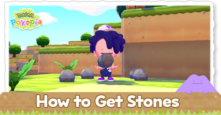 Pokemon Pokopia - How to Get Stones
