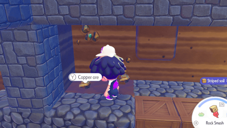 Break Copper Ore Blocks