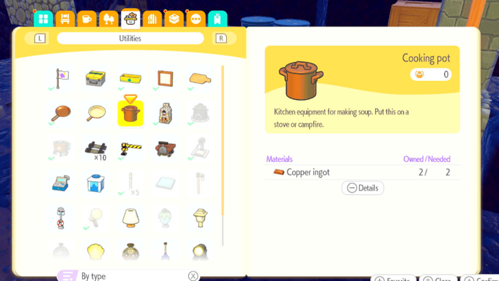 Used Copper Ingots for Crafting