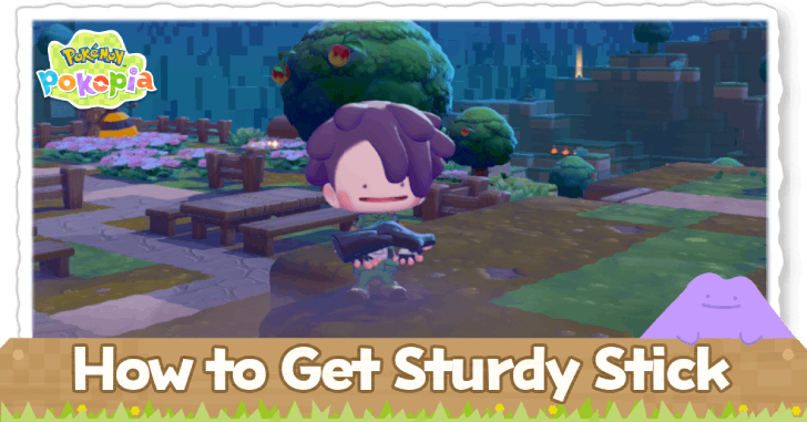 Pokemon Pokopia - How to Get Sturdy Stick