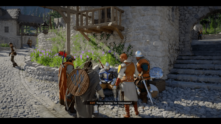 Approach the Group Talking About Greymanes