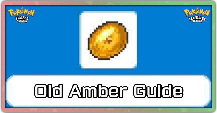 Pokemon FRLG - Old Amber Effect and How to Use