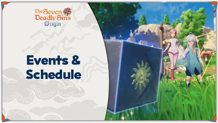 7DSO Events and Schedule