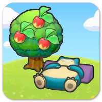 Tree-shaded snoozing Snorlax