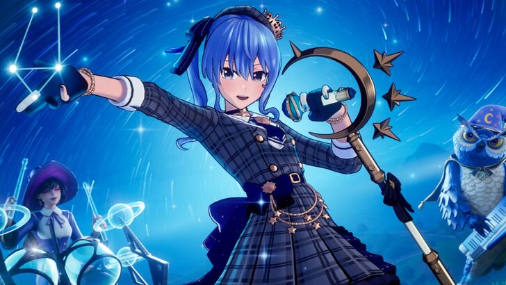 Fortnite x Hoshimachi Suisei Collab Poster