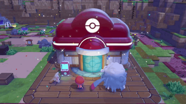 Withered Wasteland Pokemon Center