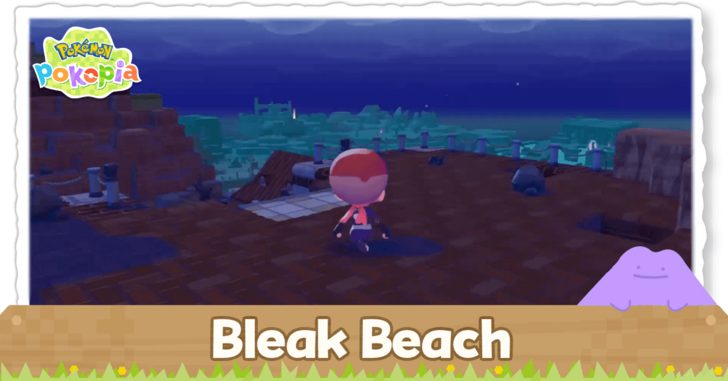 Pokemon Pokopia Bleak Beach Completion Guide