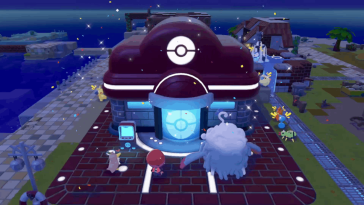 Bleak Beach Pokemon Center
