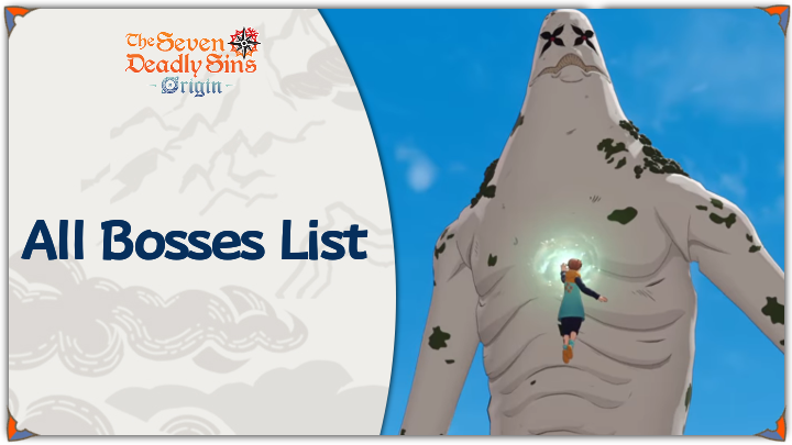 7DSO - All Bosses List