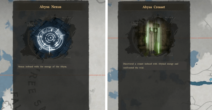 Abyss Cresset and Nexus