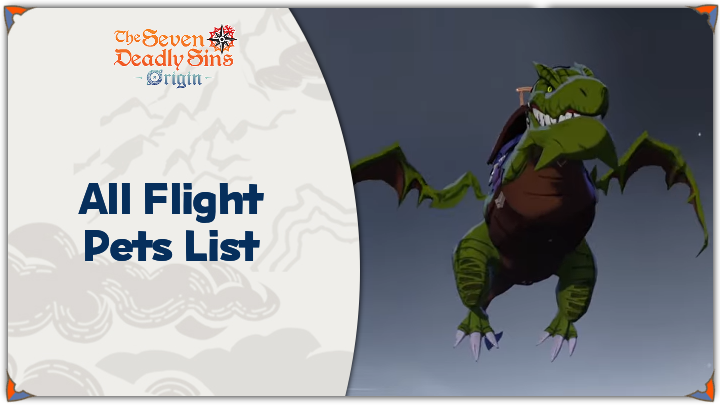 All Flight Pets List