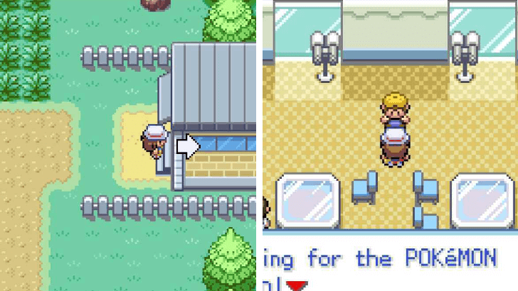 Trade Nidorino for Nidorina in Route 11