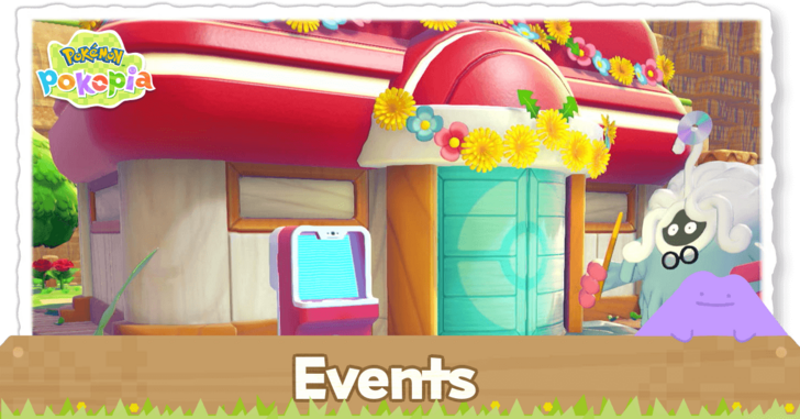 Pokemon Pokopia - List of All Events