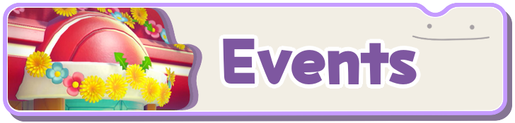 Pokemon Pokopia - Events