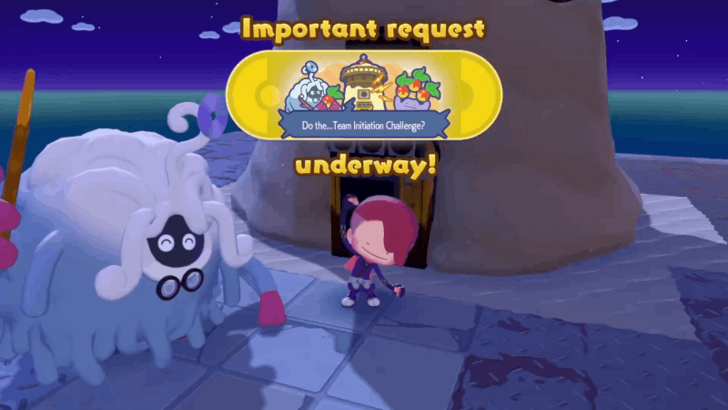 Do the Team Initiation Challenge.