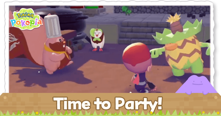 Pokemon Pokopia - Time to Party