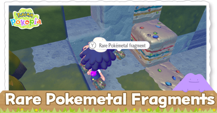 Pokemon Pokopia - How to Get Rare Pokemetal Fragments