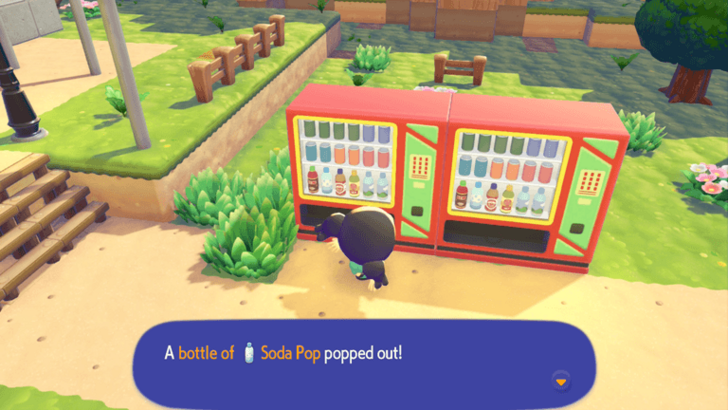 Receive a Random Drink From a Vending Machine