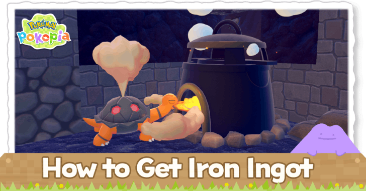 Pokemon Pokopia - How to Get Iron Ingot