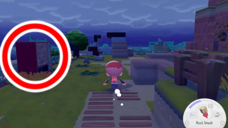 Bleak Beach Mosslax Cave Vending Machine Overworld Location