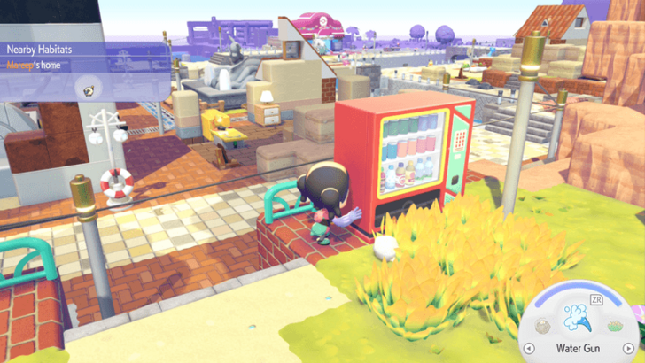 Use Strength on Vending Machines