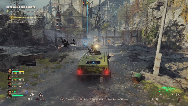 toxic commando church gates convoy