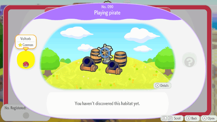 Pokopia - Set Up Park Bench and Playing Pirate Habitats