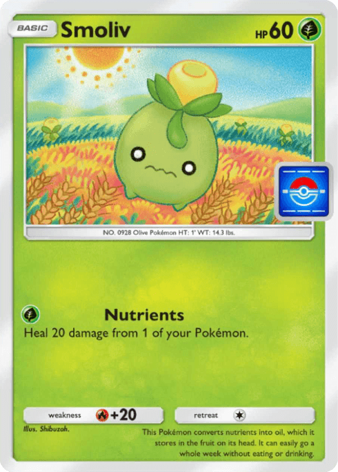 Pokemon TCG Pocket - P-B 034 Smoliv