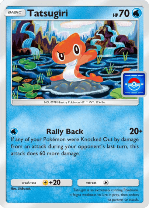 Pokemon TCG Pocket - P-B 036 Tatsugiri