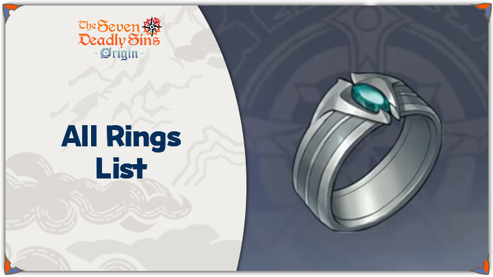 All Rings List