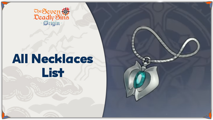 All Necklaces List