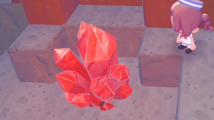 Red Crystal Cluster