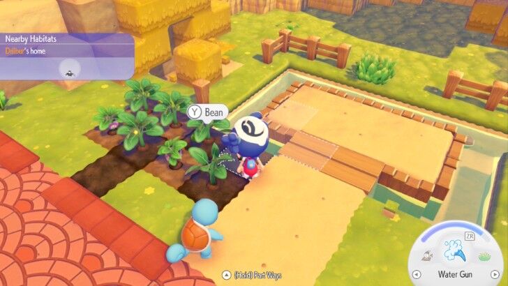 Pokemon Pokopia - Press Y to Crop