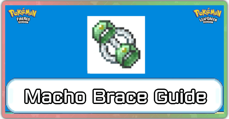 Pokemon FRLG - Macho Brace