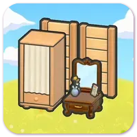 Private makeup stand